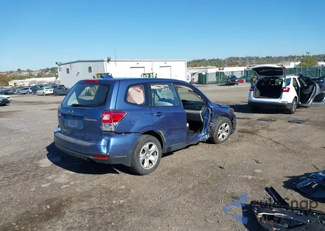 2018 Subaru Forester 2.5I from USA, damaged, VIN JF2SJAAC0JH523821